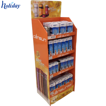 Reasonable acceptable price water retail bottle display racks stands